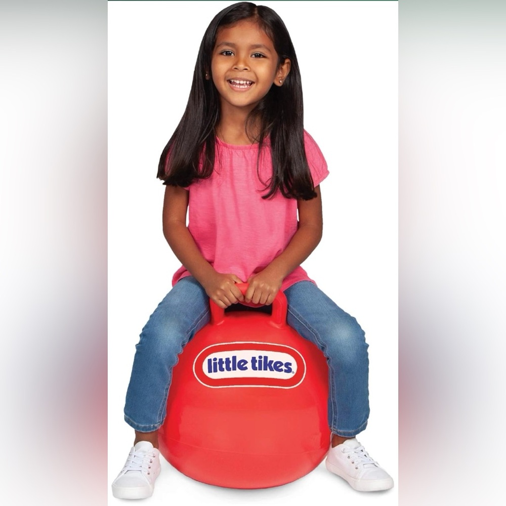 Little Tikes 18” Red Inflatable Kids Hopper Ball Brand New